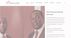 Desktop Screenshot of mmwadvocates.com